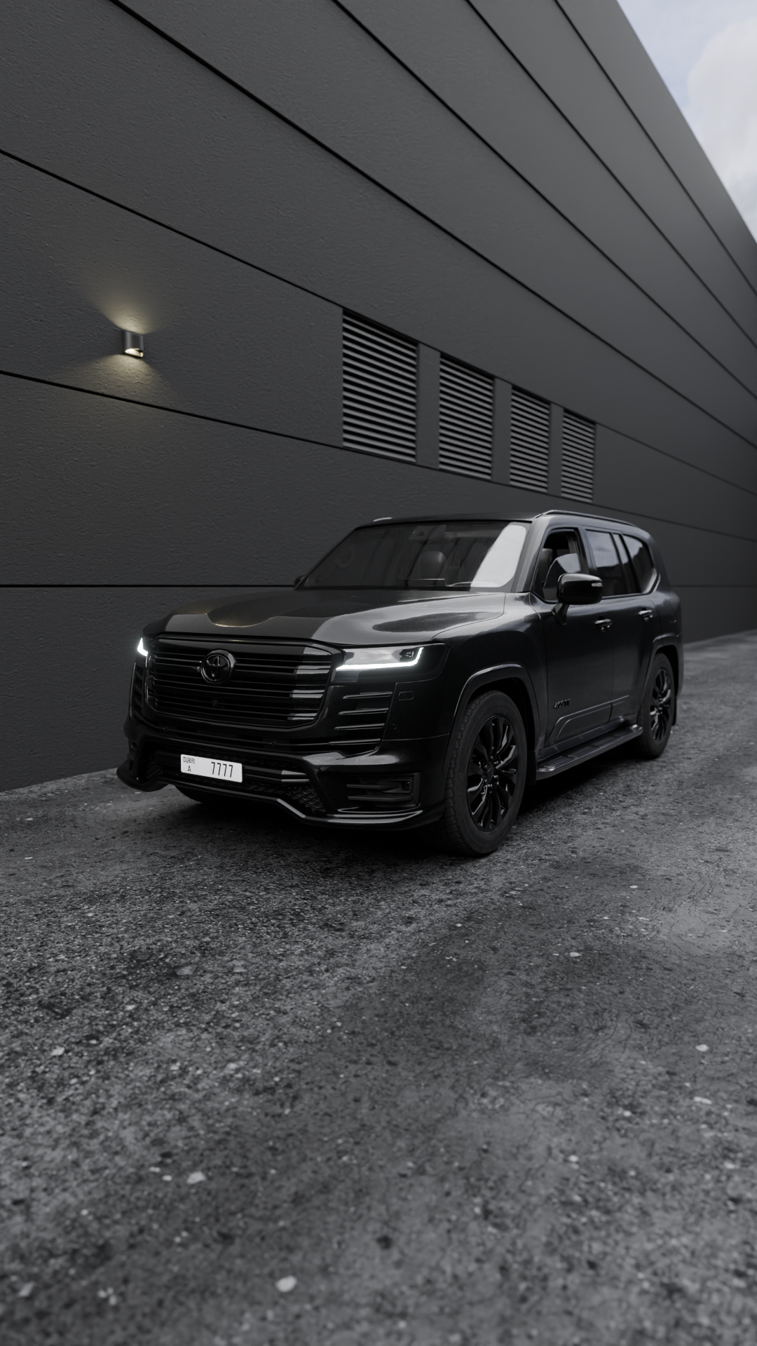 Landcruiser render